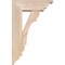 Ekena Millwork Olympic Traditional Smooth Bracket w/ Offset Brace, Douglas Fir, 5 1/2"W x 14"D x 22"H BKT0604X14X22OLY01SDF - alternate 4